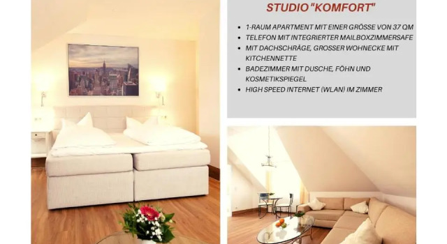 Номер Comfort Hotel Holsteiner Hof - Timmendorfer Strand