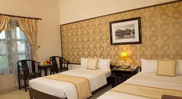 Двухместный номер Deluxe с красивым видом из окна Thuy Anh Hotel