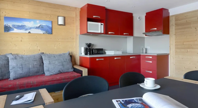 Residence LES Coches 3 Rooms in a Family Resort at the Bottom of the Slopes Bac424, Prenota Resort Les Coches 