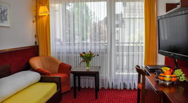 Одноместный номер Standard с балконом Kurhotel Wiedenmann