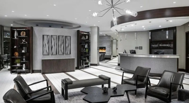 Кровать в общем номере Residence Inn by Marriott Boston Logan Airport/Chelsea