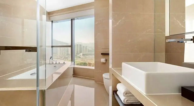 Студия люкс с видом на реку Courtyard by Marriott Hong Kong Sha Tin
