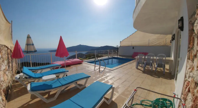 Kalkan 3 Bedrooms Villa Private Pool, Забронировать Вилла Отели провинции Антальи с парковкой, Парковка