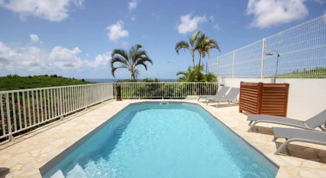 Вилла Villa Carib Turquoise : 4 ch, grande piscine, vue sur Sainte-Lucie