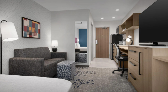 Двухместный люкс Home2 Suites By Hilton Columbus Easton