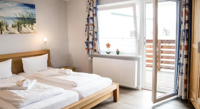 Двухместный номер Standard с балконом Hotel Tum Stüürmann