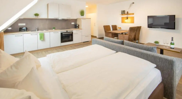Апартаменты Hotel Am Kurpark Späth
