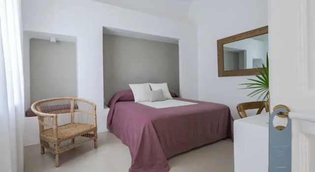 Двухместный номер Standard с балконом и с частичным видом на море Capofaro Resort