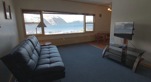 Апартаменты c 1 комнатой с видом на океан Glacier View Condo Suites