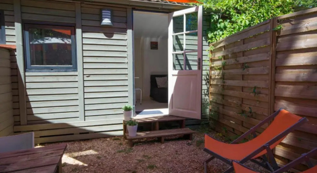 Шале с 2 комнатами Camping Les Cent Chênes