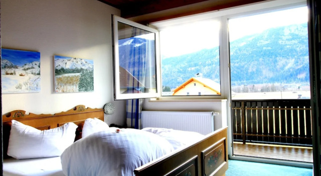 Двухместный номер Standard с балконом и с видом на горы Hotel Sonnleitn
