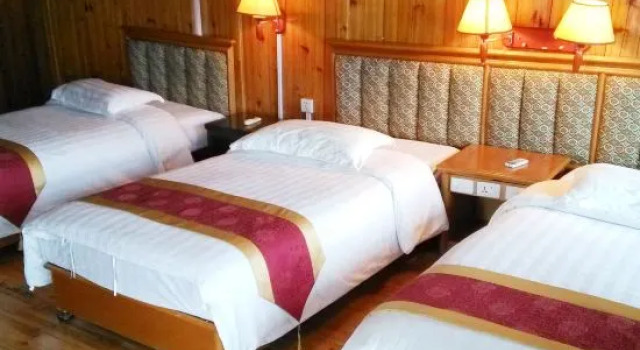 Трёхместный номер Standard с балконом и с красивым видом из окна Liqing Hotel