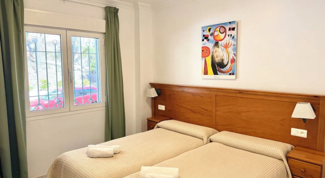 Апартаменты с 2 комнатами с балконом и с видом на океан Apartamentos HC Burriana Playa