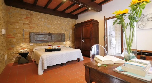 Двухместный номер Standard Цокольный этаж Agriturismo Casanova di Pescille