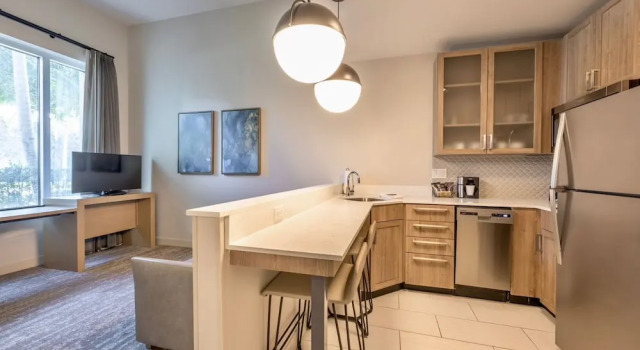Люкс c 1 комнатой Residence Inn Palm Beach Gardens