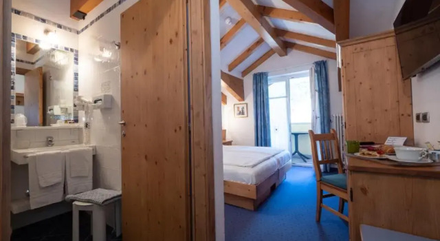 Двухместный номер Standard с балконом Hotel Garni Sottobosco