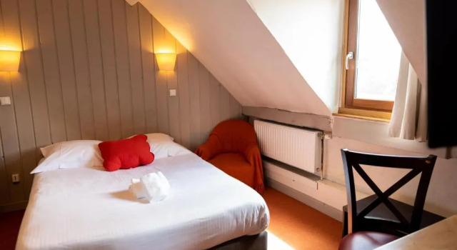 Номер Economy Logis - Hotel & Restaurant La Corne d Abondance