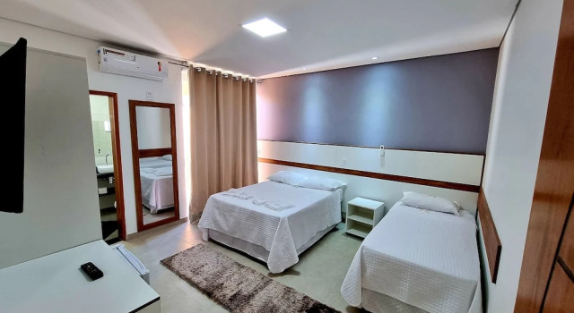 Номер Standard Mirante Eventos   Hospedagem