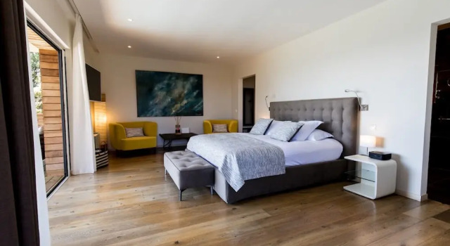 Двухместный люкс Premium с видом на море Swim Lodge Hotel Porto Vecchio