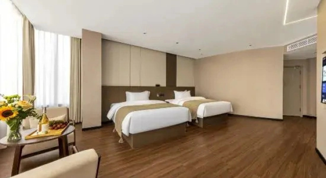 Люкс Qingting Hotel (Liupanshui People Square Railway Station)