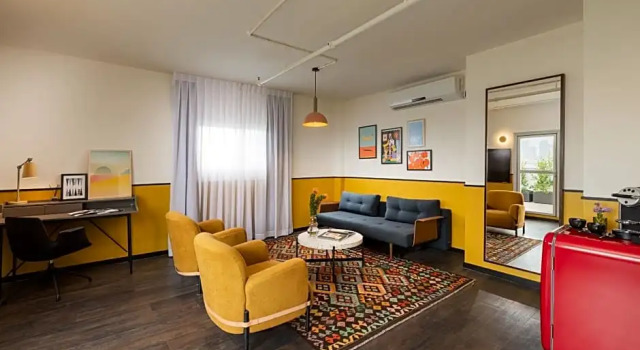 Люкс c 1 комнатой PLAY Seaport Suite Hotel TLV