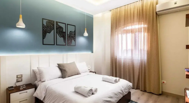 Xuru Stays I The Sleek & Ritzy 2 BDR 15 min From CAI Airpt, Rezervovat Apartmán Káhira Cairo Governorate