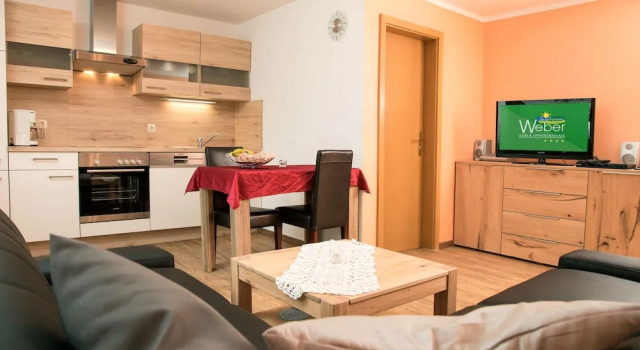 Апартаменты с 2 комнатами с балконом Apartmenthaus Weber