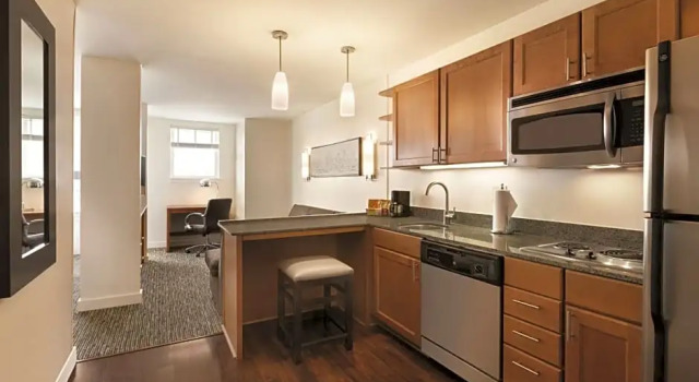 Люкс с видом на горы Hyatt House Denver Airport