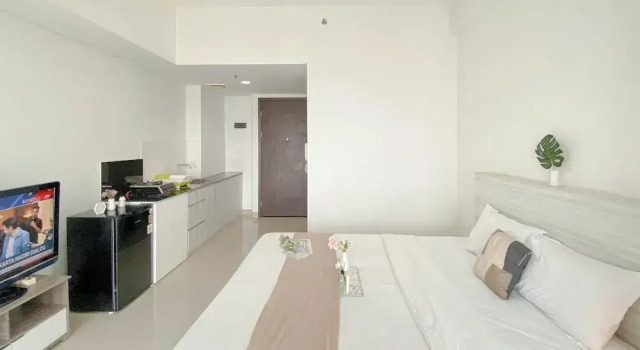 Good Deal And Basic Studio At Lrt City Bekasi Apartment