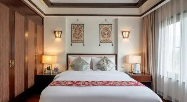 Трёхместный семейный люкс с 2 комнатами Yueshanshui  Villa