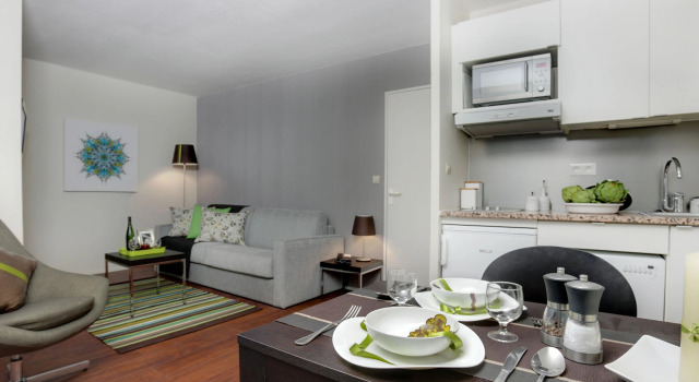 Апартаменты c 1 комнатой Citadines Part-Dieu Lyon