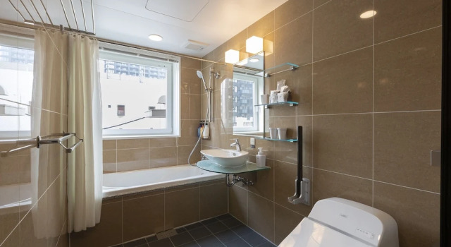 Двухместный номер Deluxe APA Hotel Yodoyabashi Kitahama Ekimae