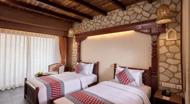 Двухместный номер Deluxe с балконом Temple Bell Boutique Hotel & Spa