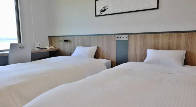 Двухместный номер Economy с видом на озеро Lake Saroma Tsuruga Resort