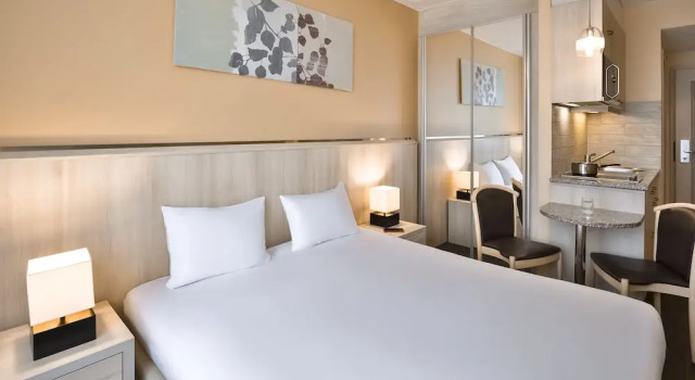 Двухместная студия Aparthotel Adagio Genève Mont-Blanc