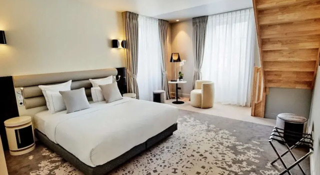 Двухместный люкс Дуплекс La Licorne Hotel & Spa Troyes - MGallery Collection