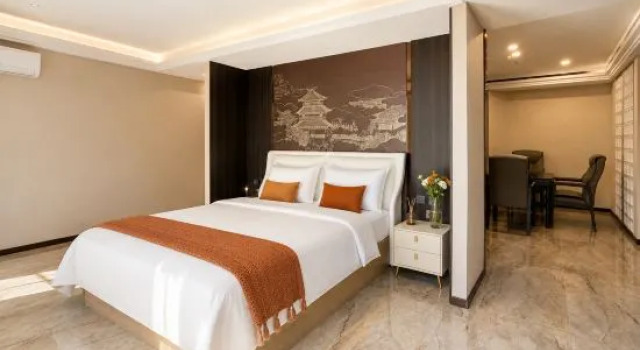 Люкс Business GreenTree Inn LangFang WenAn ZuoGeZhuang Government HuangDaoKou Express Hotel
