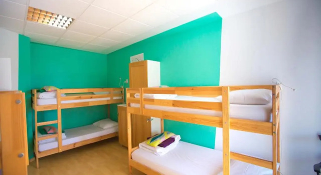 Кровать в общем номере Hostel Kosy