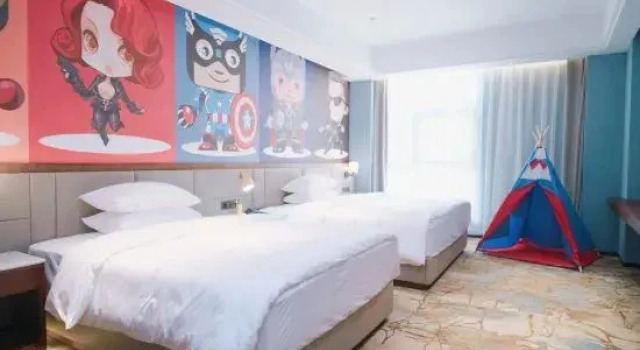 Семейный тент Yulaicheng Xinghe Hotel (BaiSe Mengzhidao · Sports Center Branch)
