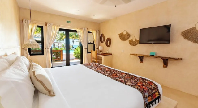 Семейный номер Standard с 2 комнатами с видом на бассейн Kalimera Beach Hotel