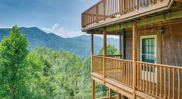 'skyview Retreat' Cabin w/ Mountain Views!, Забронировать Дом для отпуска Виллы Роббинсвилл, Вилла