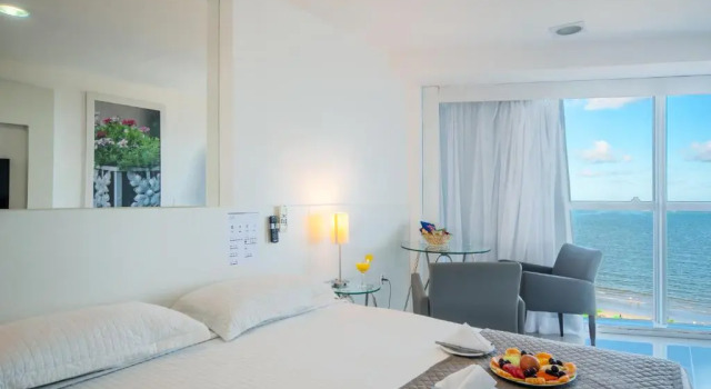 Двухместный номер Sea Front Hotel Brisa Praia Pajuçara