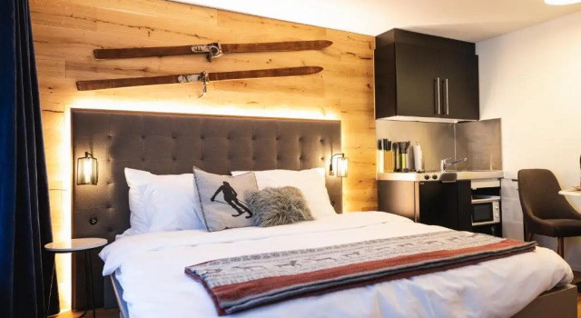 Wunderstay Alpine 403 Centric Studio Balcony/View, Book Hotel Davos Grisons