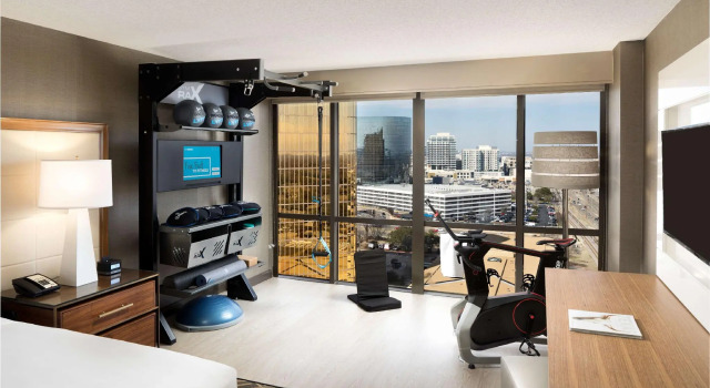 Двухместный номер Fitness DoubleTree by Hilton Hotel Dallas Campbell Centre