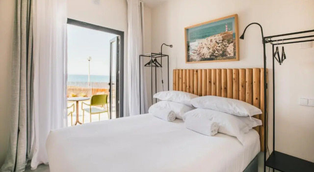 Двухместный номер Standard с видом на море MUTE Hostel Porto Covo