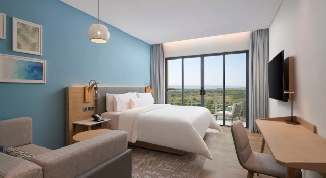 Двухместный номер Standard с балконом и с видом на океан Element by Marriott Xiamen Tongan