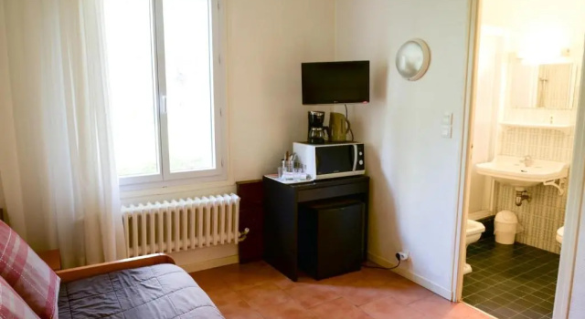 Standard Twin room Residence Les Cimes
