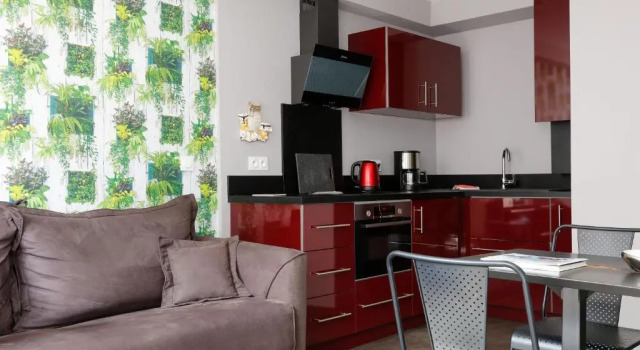 Апартаменты с 2 комнатами Hotel Le Dauphin