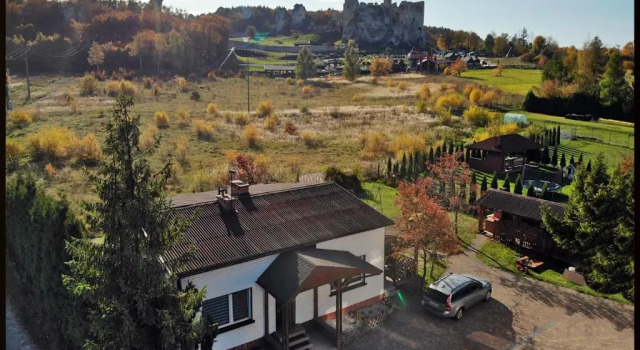 Номер Standard Agroturystyka na Jurze Apartamenty z widokiem na Zamek Jacuzzi Sauna Beczka Wypożyczalnia Rowerów Elektrycznych