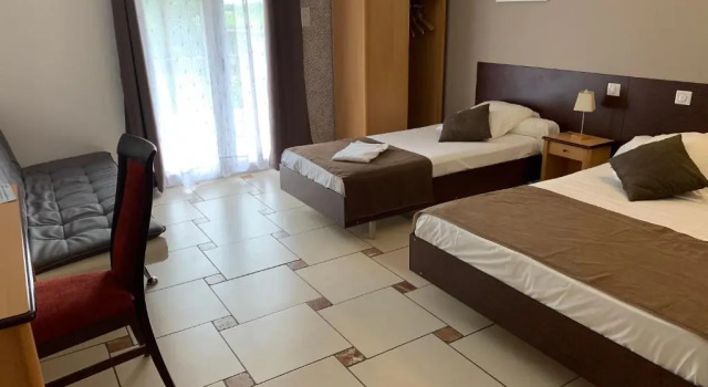 Трёхместный номер Standard Hôtel restaurant Mon Auberge